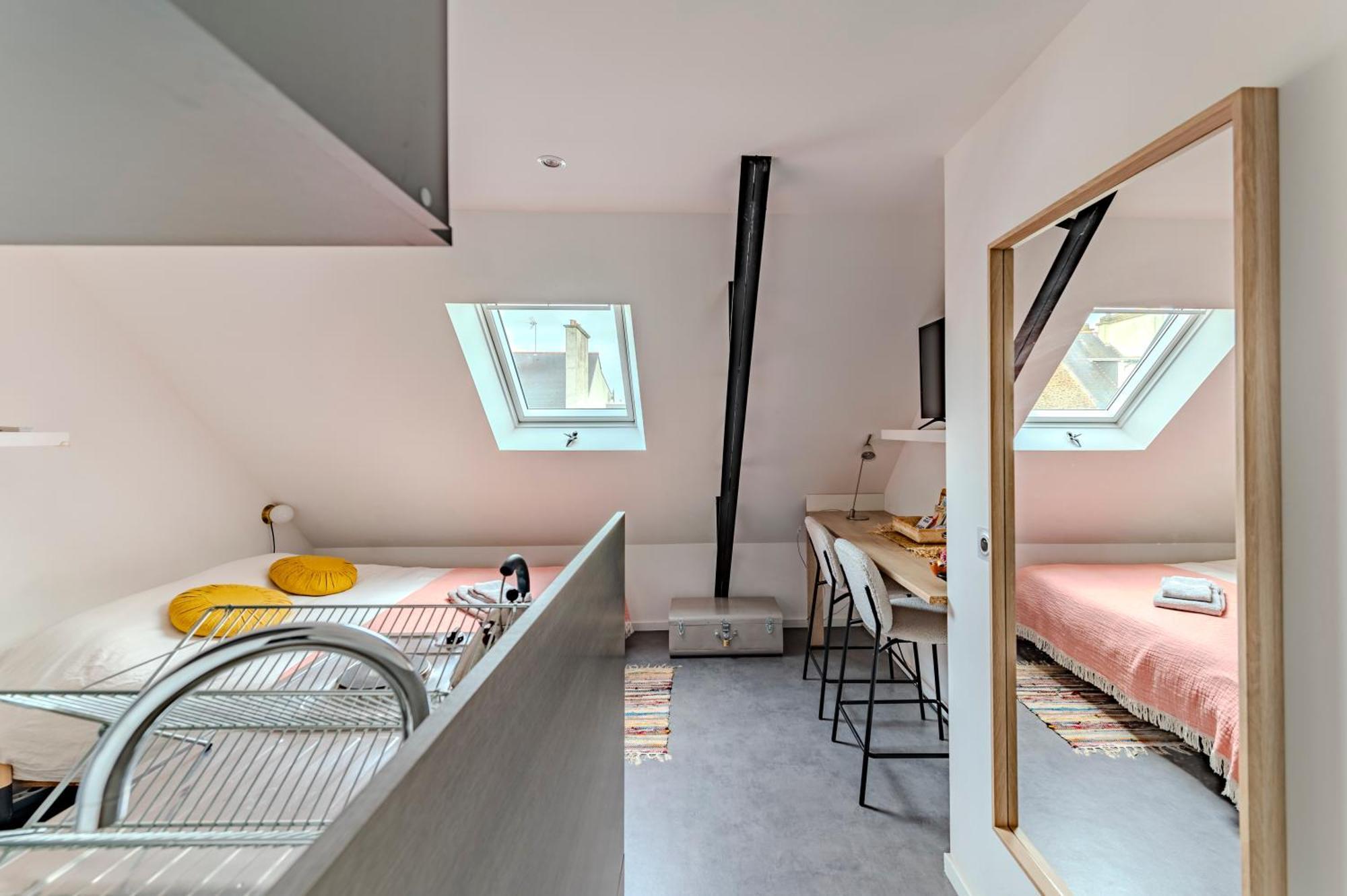 Charmant Studio A Deux Pas De La Gare - Le Nichoir Ренн Экстерьер фото